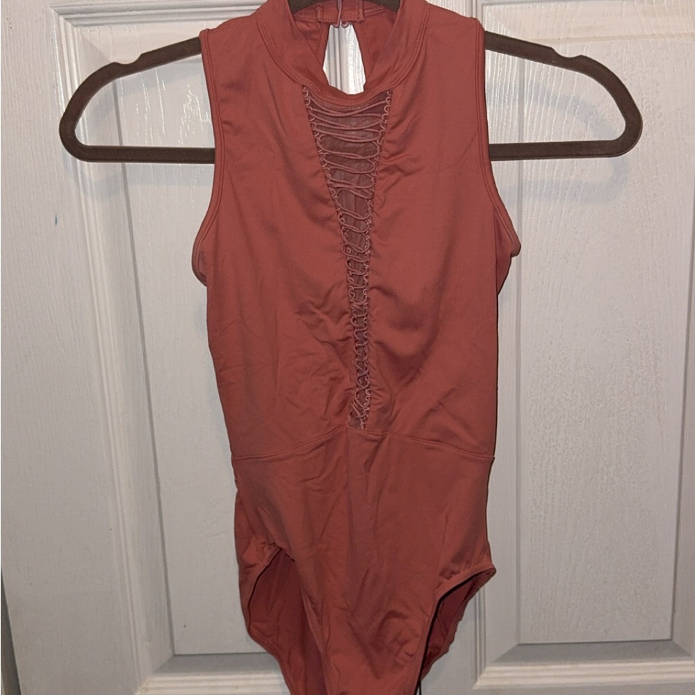 Bloch Salmon Leotard